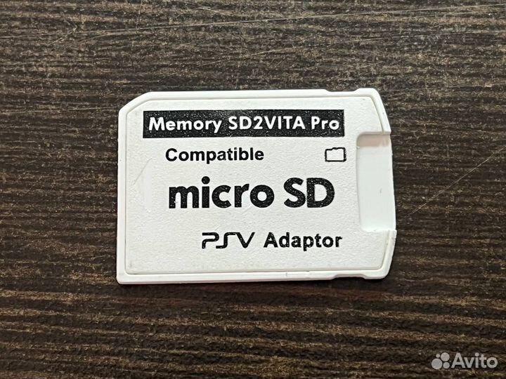 Переходник для PS Vita адаптер microSD Playstation