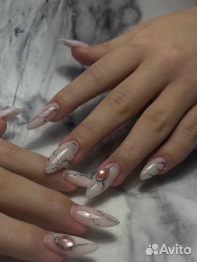 Маникюр, гель лак, наращивание ногтей