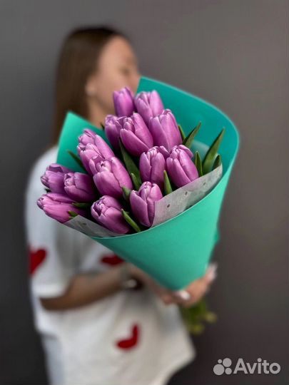 Тюльпаны к 8 марта букеты