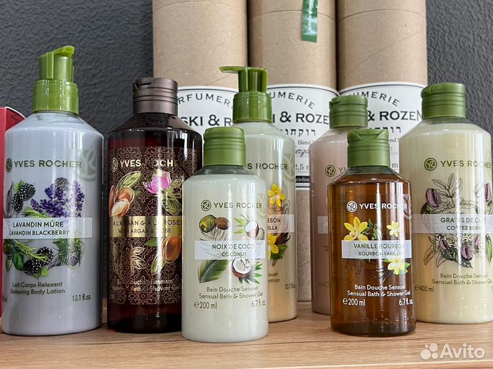 Ив роше гели для душа / молочко