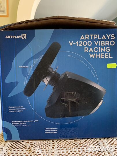 Игровой руль logitech V-1200 vibro
