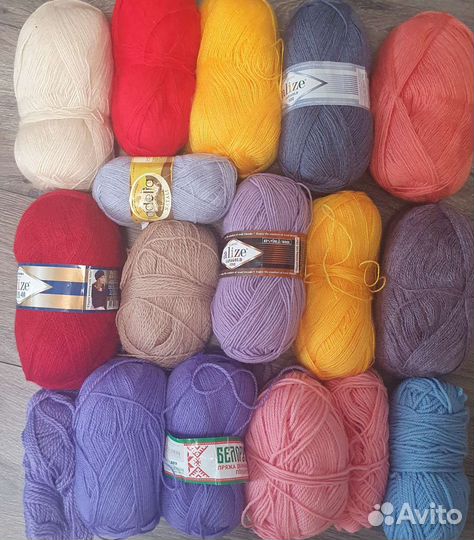 Пряжа для вязания шерсть