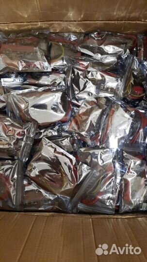 Райзер Riser PCI-E 1x - 16x, 6 pin, molex 009S