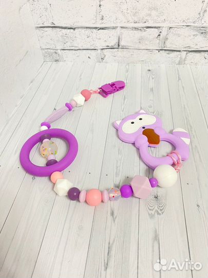 Силиконовые грызунки для детей