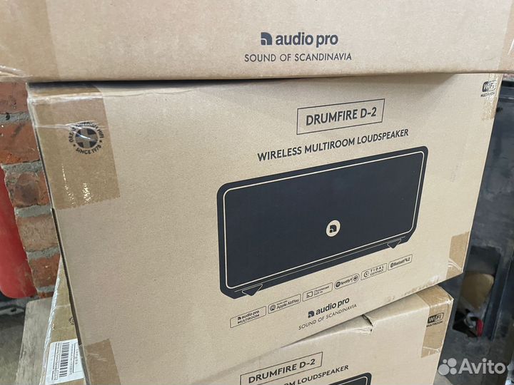 Мультирум акустика Audio Pro Drumfire D-2 Black