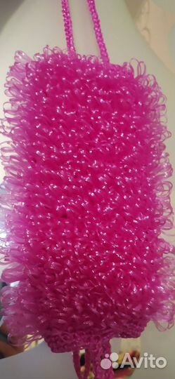 Мочалка ручной работы