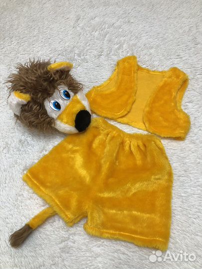 Новогодний костюм львенка прокат