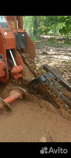 Услуги траншеекопателя(бара)