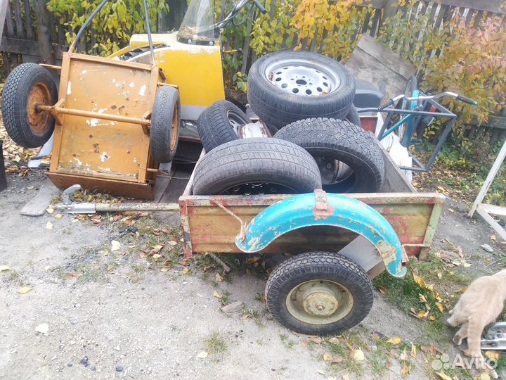 Тележка к мотоблоку