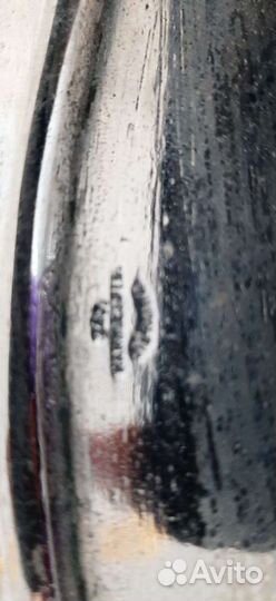 Поднос латунный