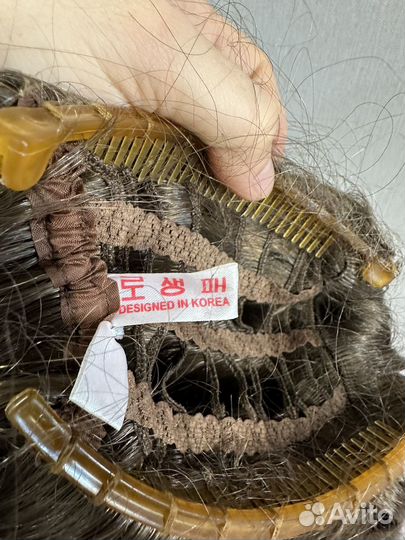 Шиньон из волос, заколка из волос