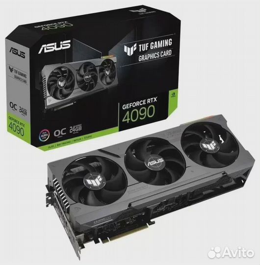 Видеокарта asus (TUF-RTX4090-O24G-gaming) GeForce