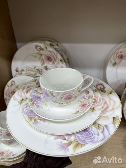 Столовый и чайный сервиз 36 пред