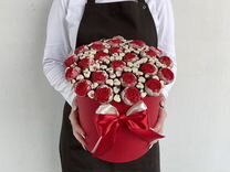 Букеты из шоколада, шоколадные пионы и розы