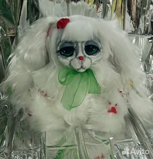 Игрушки ручной работы в смешанной технике