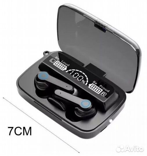 Беспроводные вакуумные наушники м19