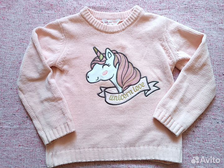 Свитер для девочки 104 рост