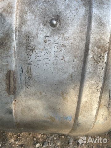Выхлоп 6.3 Мерседес w166 ML