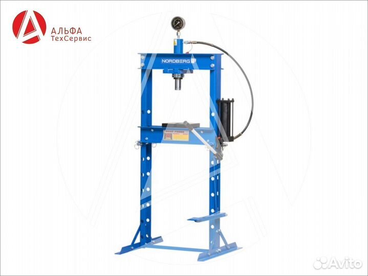 Пресс с ножным приводом 20т. nordberg N3620FL
