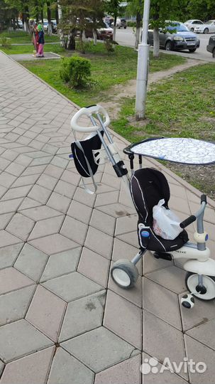 Детский велосипед Коляска с ручкой