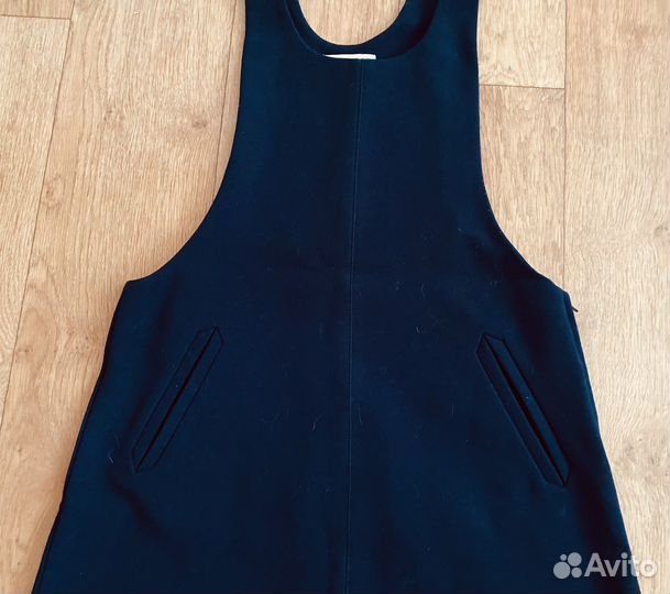 Сарафан синий, школа. Размер S. Бренд O'Stin