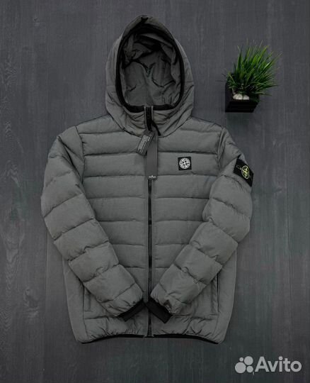 Куртка зимняя мужская stone island