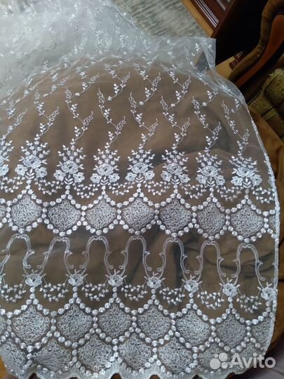 Продам тюль 2,38х4,40