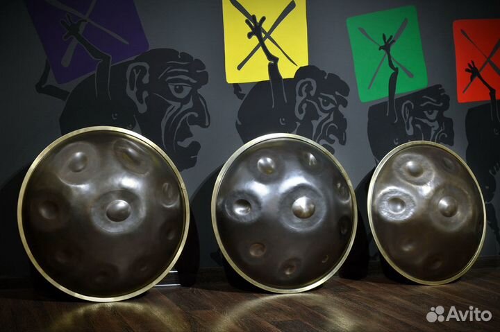 RAV Pan (Hand Pan) B Celtic minor в жестком кейсе