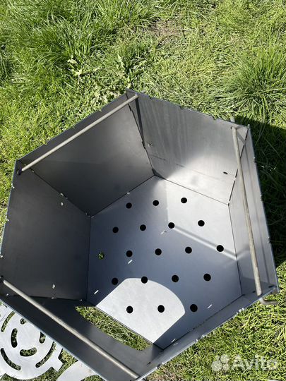 Мангал-печь под казан