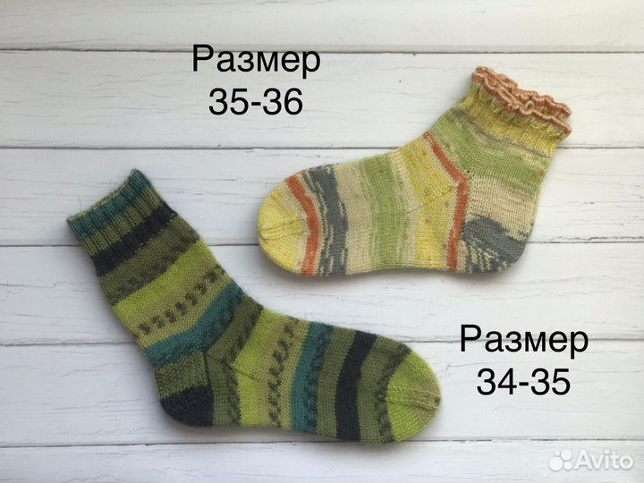 Носочки вязаные