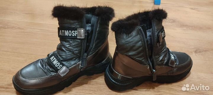 Сапоги теплые зимние для девочки