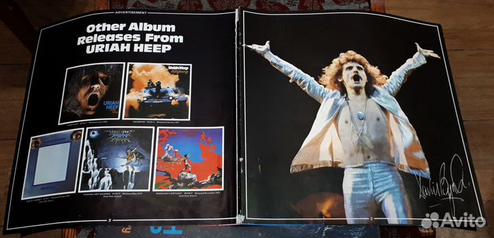 Пластинки рок группы Uriah Heep (Германия, Россия)