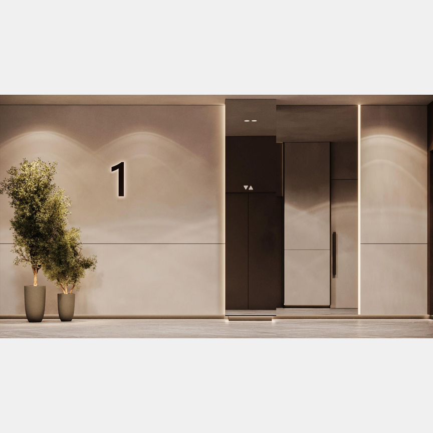 1-к. апартаменты, 54,6 м², 9/10 эт.