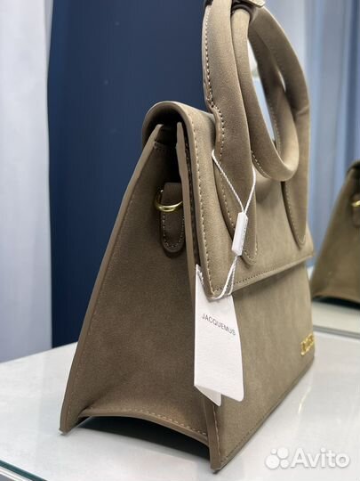 Сумка jacquemus замша