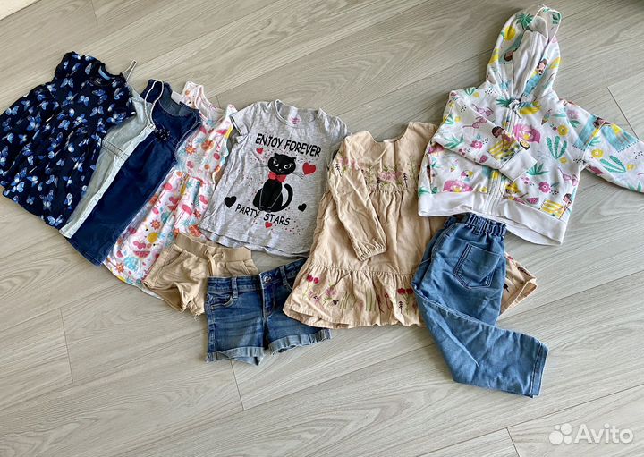 Пакет вещей для девочки 86-92