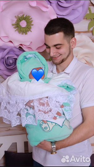 Конверт на выписку для мальчика