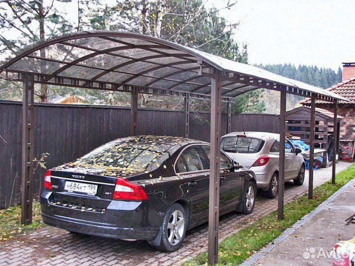 Навес для машины