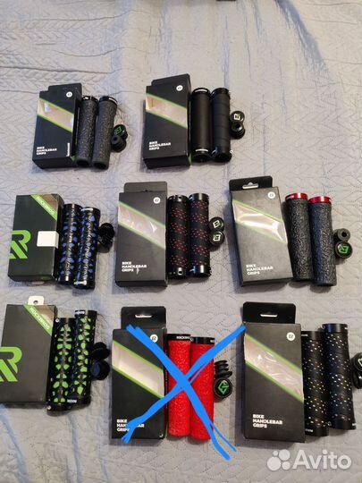 Грипсы/звонок/флягодержатель rockbros