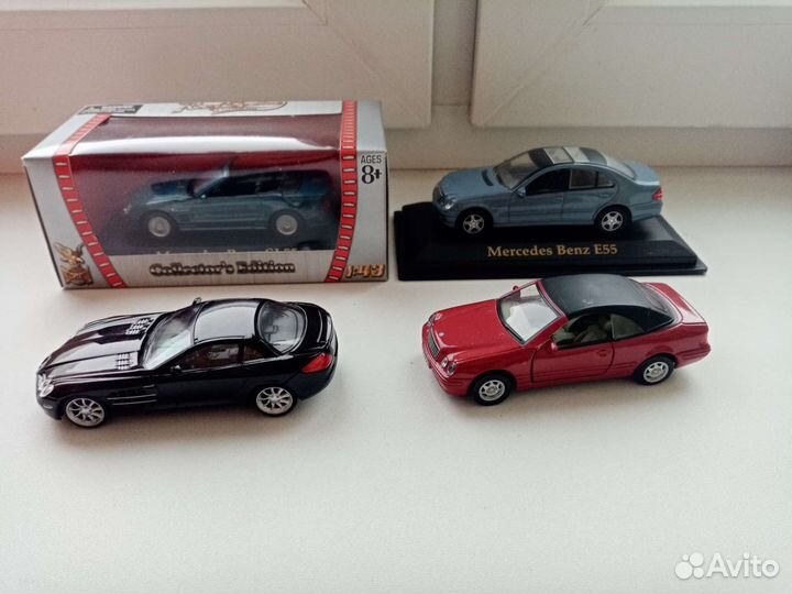 Модели Mercedes в 1:43 и др