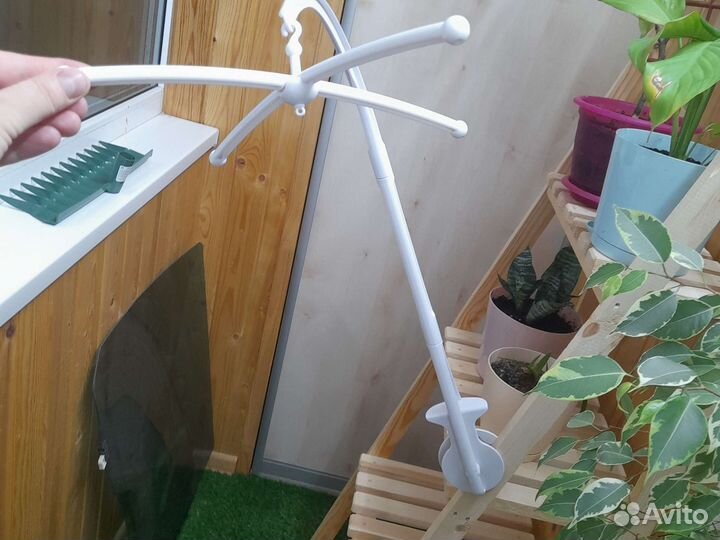 Держатель для игрушек от мобильного на кроватку