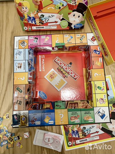 Настольная игра Монополия для детей Junior