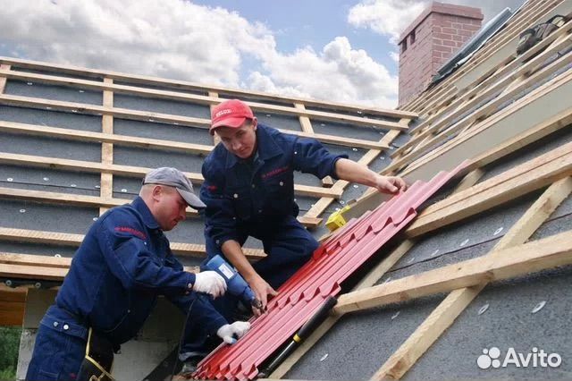 Кровельщики, монтаж кровли