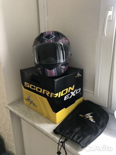 Мотоциклетный шлем Scorpion Exo
