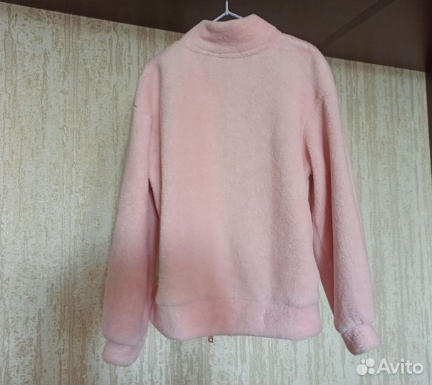 Флис с х/б Кофта для девочки 128 размер Pelican