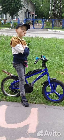 Детский велосипед 16stitch