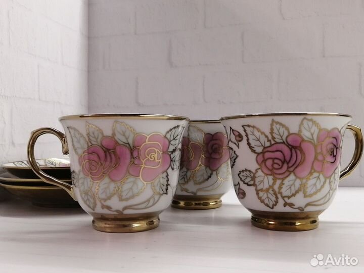 Набор чайный сервиз Valleya (на 3 персоны)