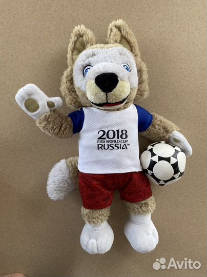 Мягкая игрушка волк Забивака 2018