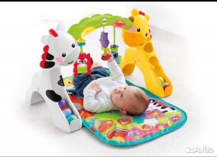 Игровой центр, развивающий коврик Fisher price
