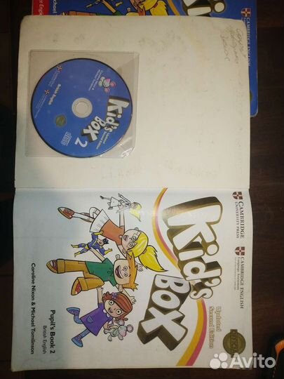 Учебник Kids box 2 pupils book с диском