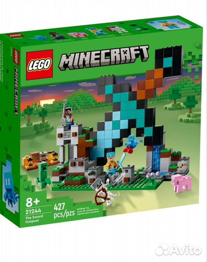 Конструктор lego minecraft 21244